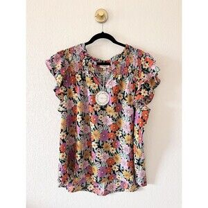 NWT Cute Umgee Plus Size Floral Boutique Top | Size 2X | NWT